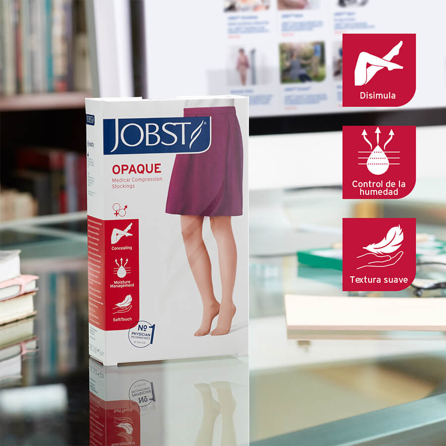 MEDIAS DE COMPRESIÓN PANTIMEDIA PUNTA CERRADA - JOBST OPAQUE