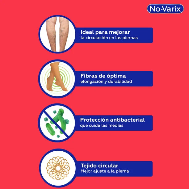 MEDIA NO-VARIX RODILLA