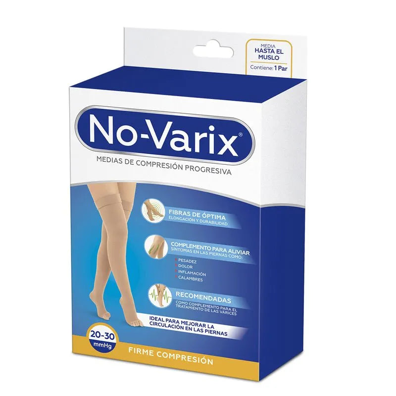 MEDIA NO-VARIX MUSLO B/SILICON
