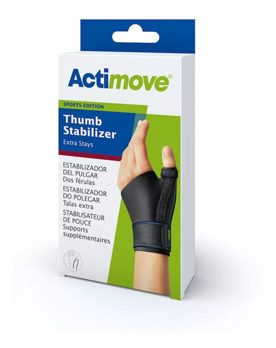 MUÑEQUERA CON ESTABILIZADOR DE PULGAR - ACTIMOVE SPORT