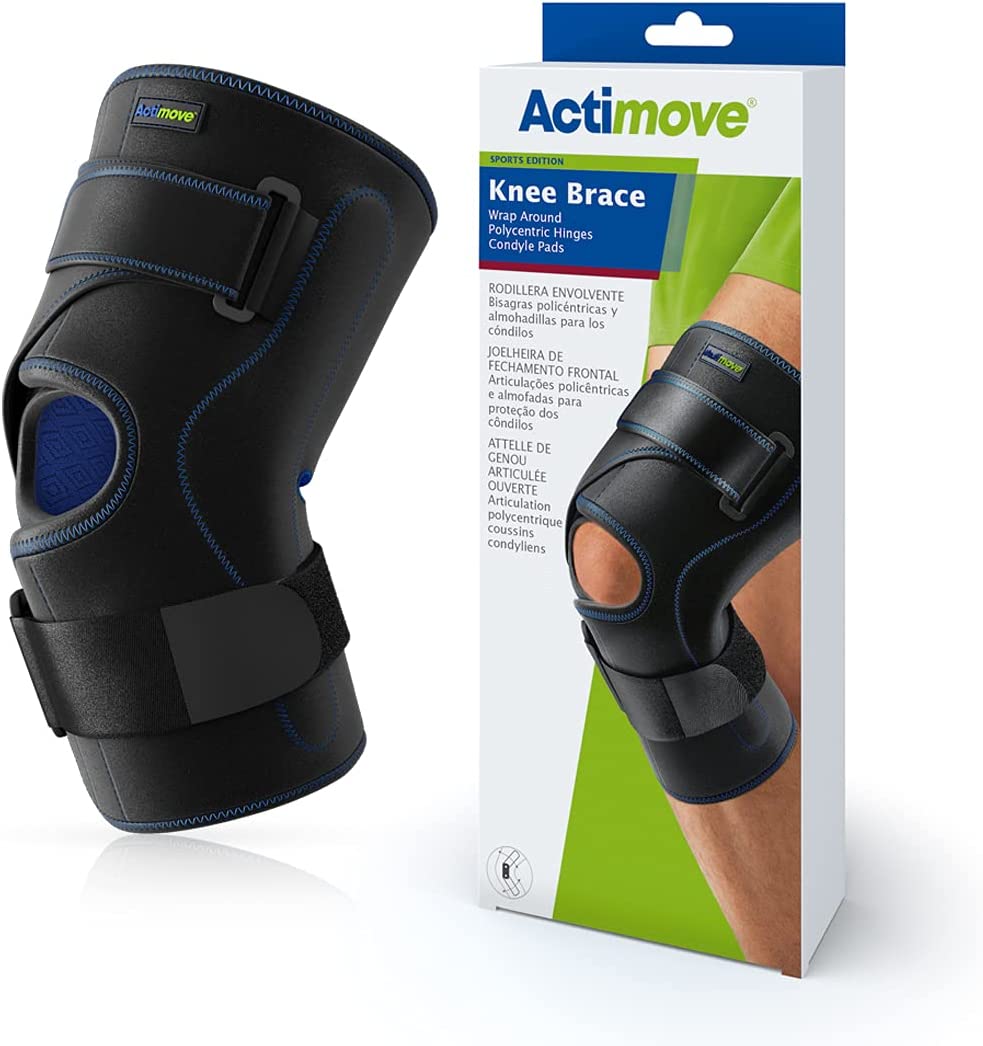 RODILLERA CON BISAGRAS POLICÉNTRICAS Y ALMOHADILLAS CONDYLE - ACTIMOVE SPORT