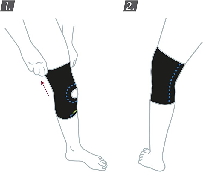RODILLERA CON RÓTULA ABIERTA - ACTIMOVE SPORT