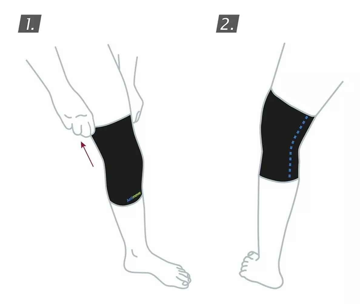 RODILLERA CON RÓTULA CERRADA - ACTIMOVE SPORT