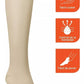 CALCETIN DE COMPRESIÓN RODILLA ACANALADO ESTRA SUAVE - JOBST SOSOFT