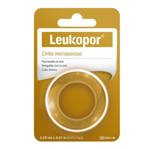 CINTA ADHESIVA MICROPOROSA - LEUKOPOR