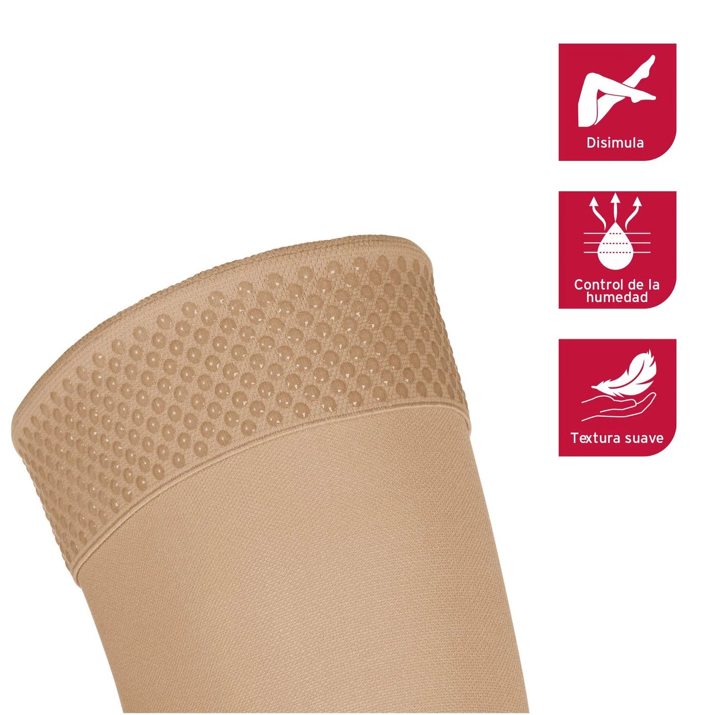 MEDIAS DE COMPRESIÓN RODILLA - JOBST OPAQUE